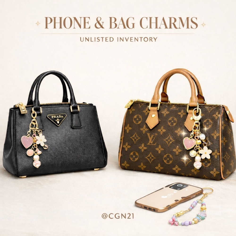 Phone & Bag Charms Accessories Unlisted Inventory for Live Show - Picture 1 of 1